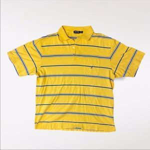 NAUTICA | Men’s Yellow Striped Polo Tshirt